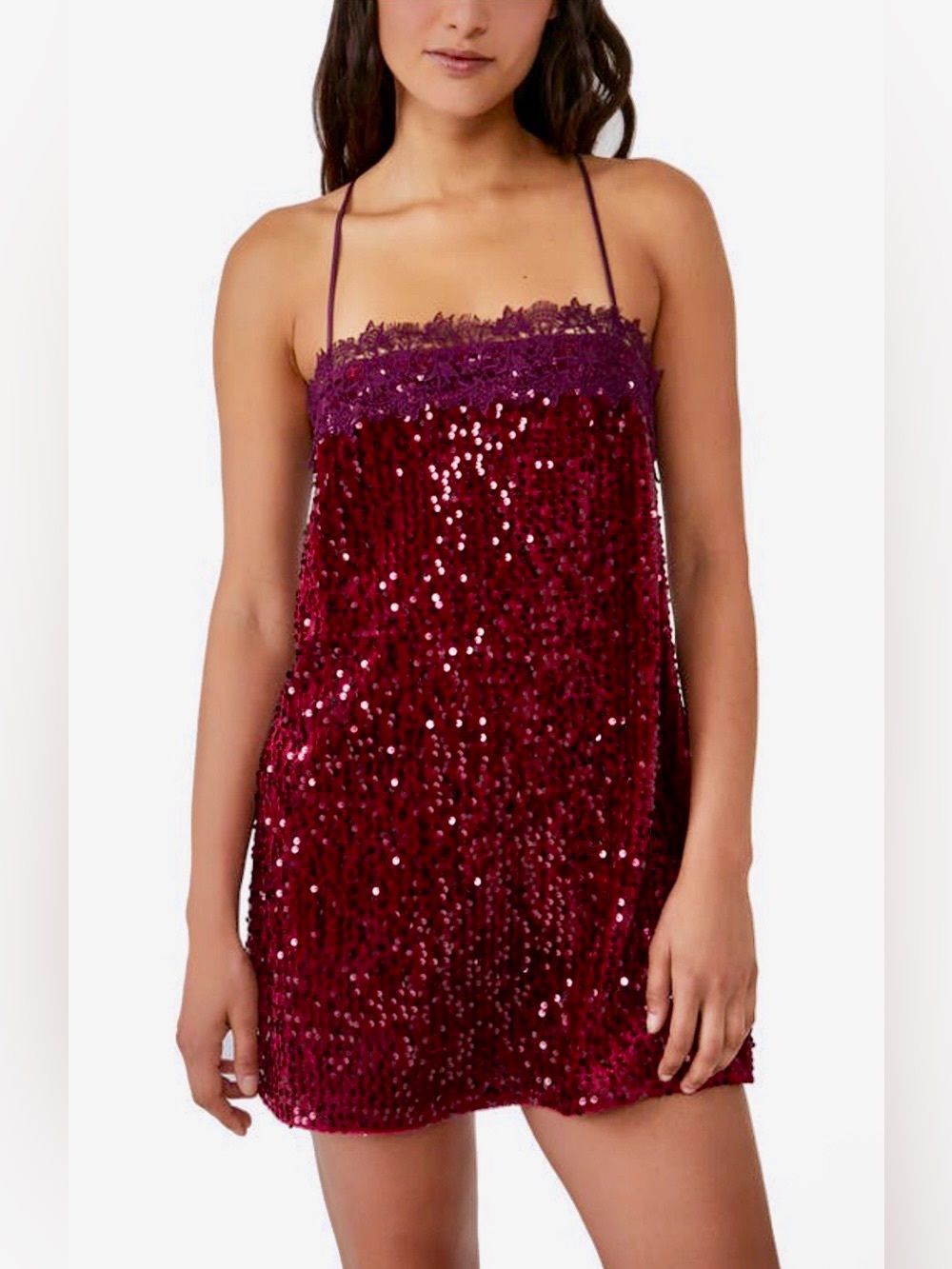 FREE PEOPLE Intimately That Girl Sequin Slip